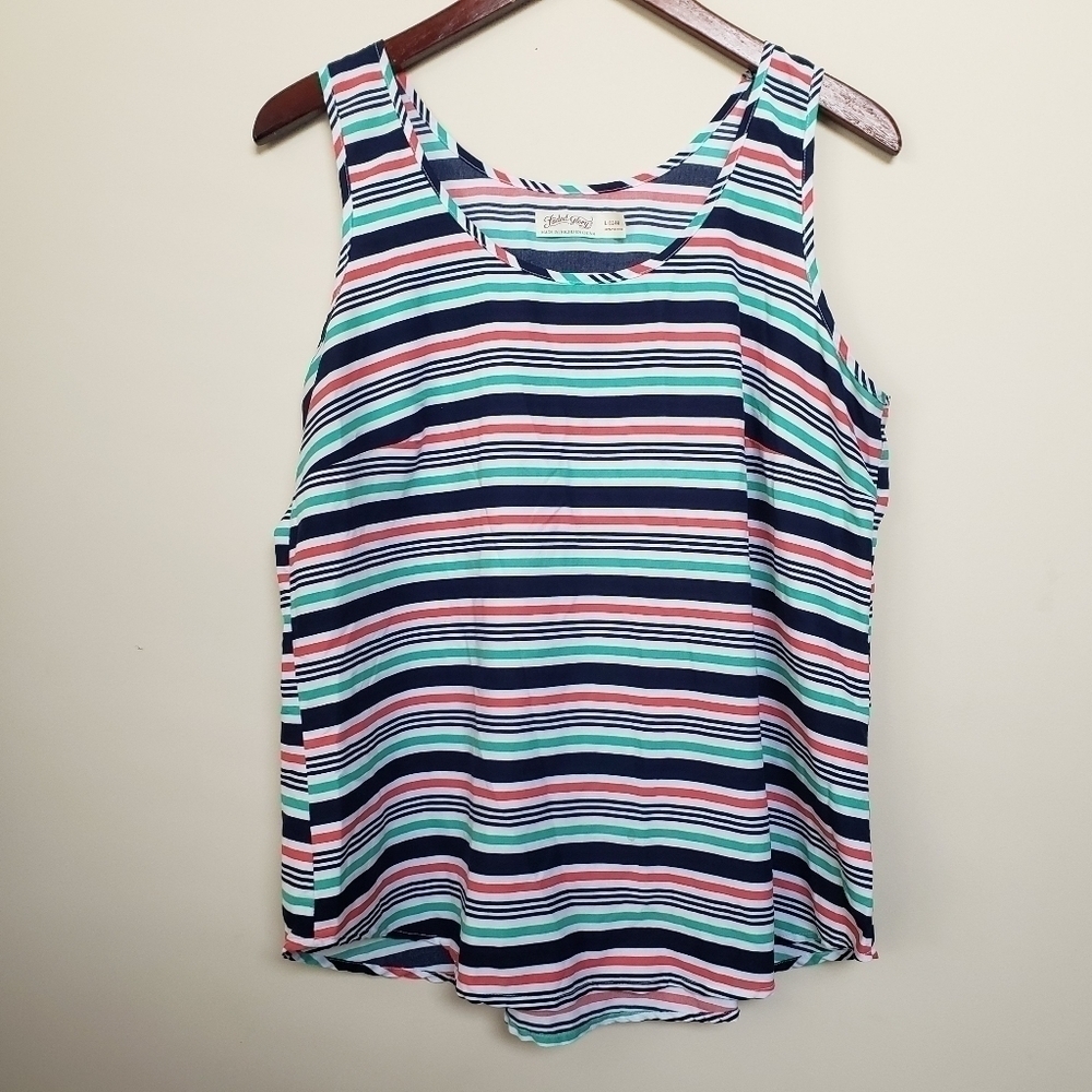 FADED GLORY Striped Blouse
